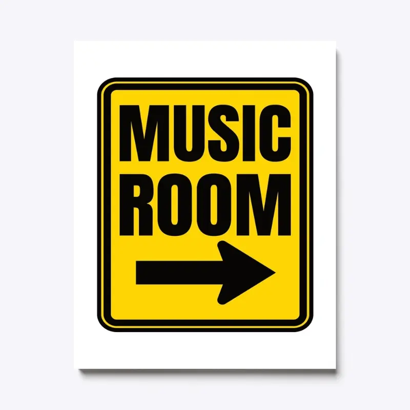 Music Room Sign 